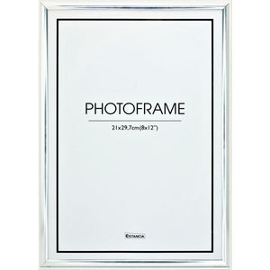 Aluminium ramme i 70x100cm for plakater, i sølv farge - Plakatbar.no