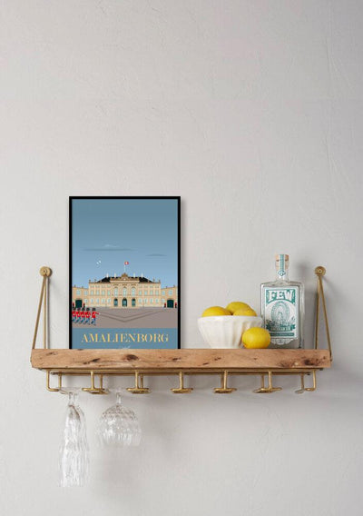 Amalienborg - Plakat - Plakatbar.no