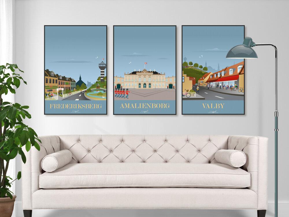 Amalienborg - Plakat - Plakatbar.no
