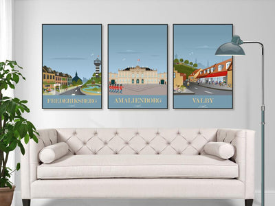Amalienborg - Plakat - Plakatbar.no