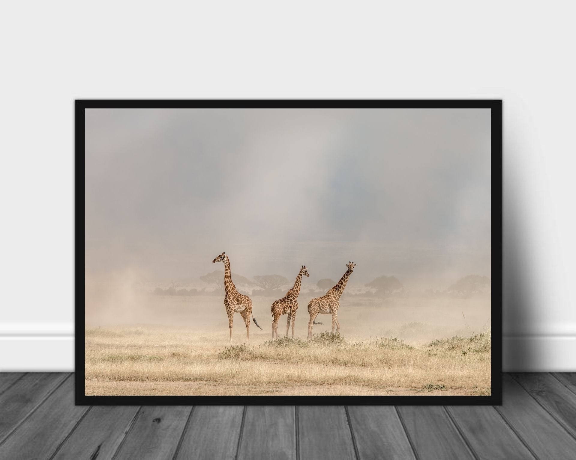 Amoboseli dust devils poster - Plakatbar.no