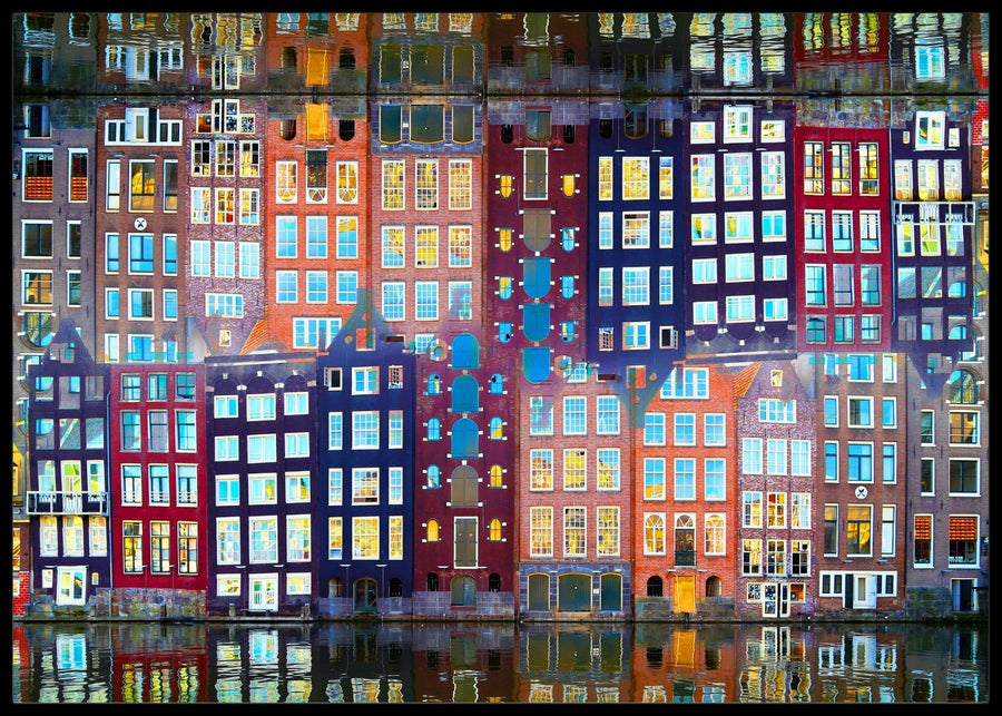 Amsterdam fasade poster