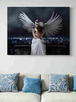 Angel Wings - Stort lerret - Plakatbar.no