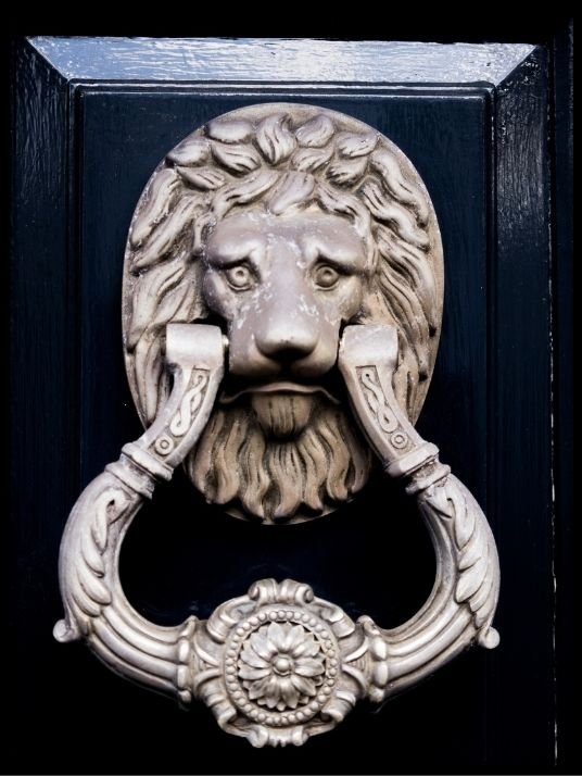 Antikk dørhammer Poster - Plakatbar.no