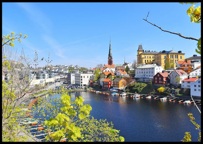 Arendal sentrum - Plakat - Plakatbar.no