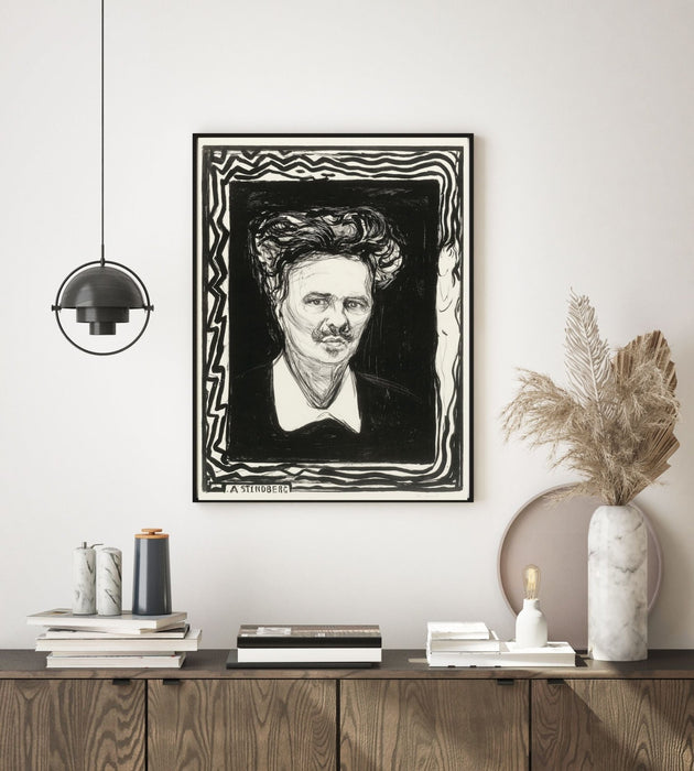 August Strindberg, Edvard Munch- Plakat - Plakatbar.no