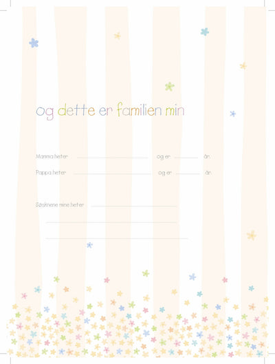 Babydagbok, rosa - Plakatbar.no