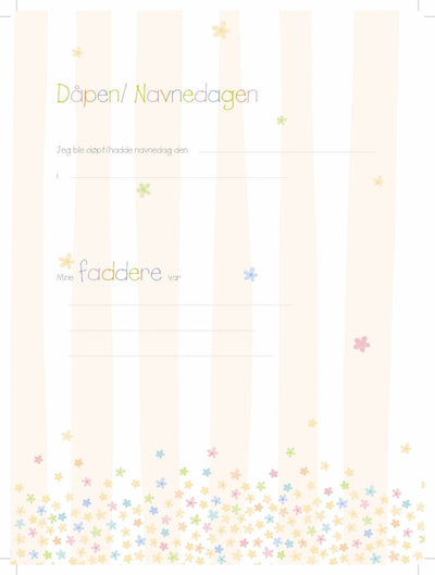 Babydagbok, rosa - Plakatbar.no