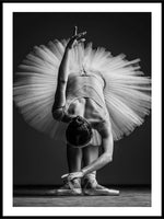 Ballerina TipToe Poster - Plakatbar.no