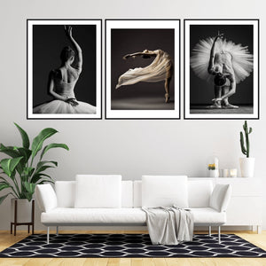 Ballerina TipToe Poster - Plakatbar.no