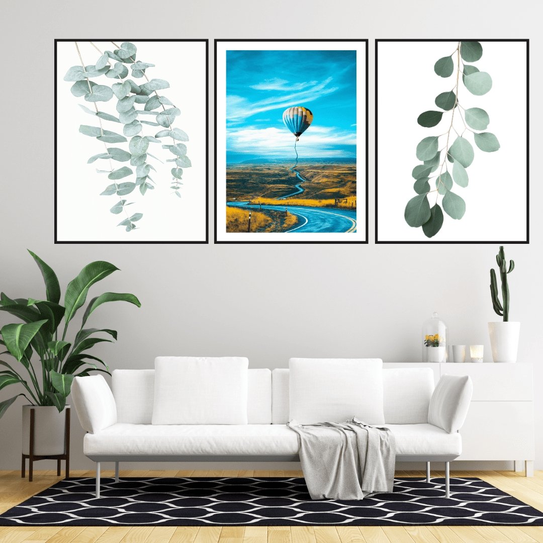 Balloon Road Poster - Plakatbar.no