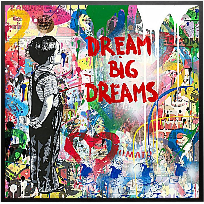 Banksy - Dream big dreams - Plakatbar.no