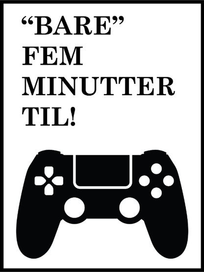 Bare fem minutter til poster - Plakatbar.no