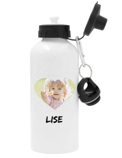 Barneflasken - Med eget bilde og navn - Plakatbar.no