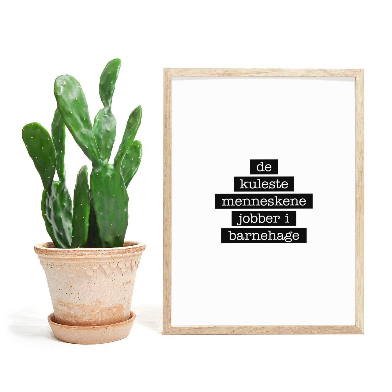 Barnehage - De kuleste menneskene plakat - Plakatbar.no