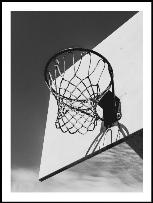 Basketballkorg - plakat - Plakatbar.no
