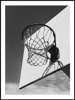 Basketballkorg - plakat - Plakatbar.no