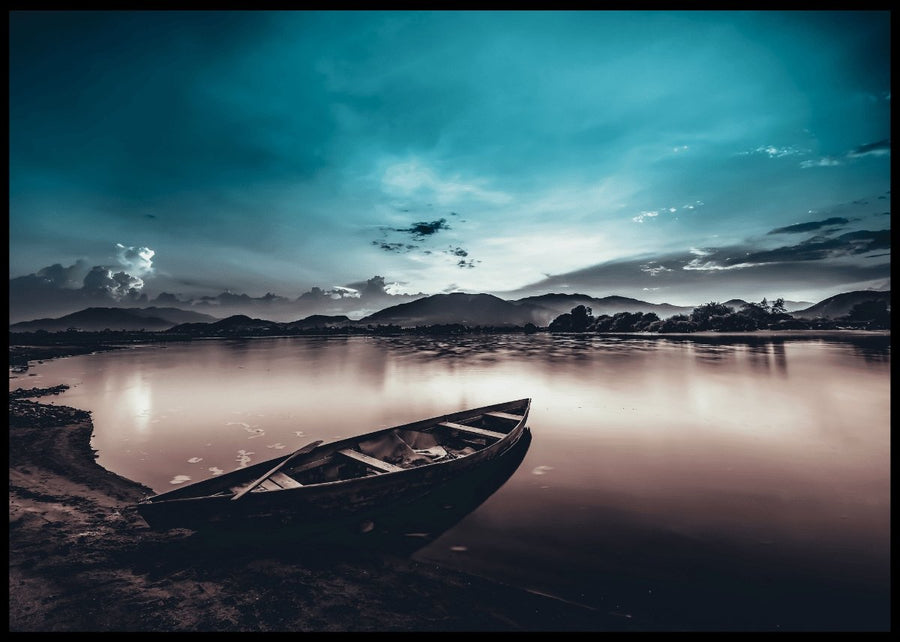 Boat in the water - Poster