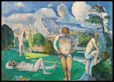 Bathers at Rest, Paul Cezanne- Plakat - Plakatbar.no