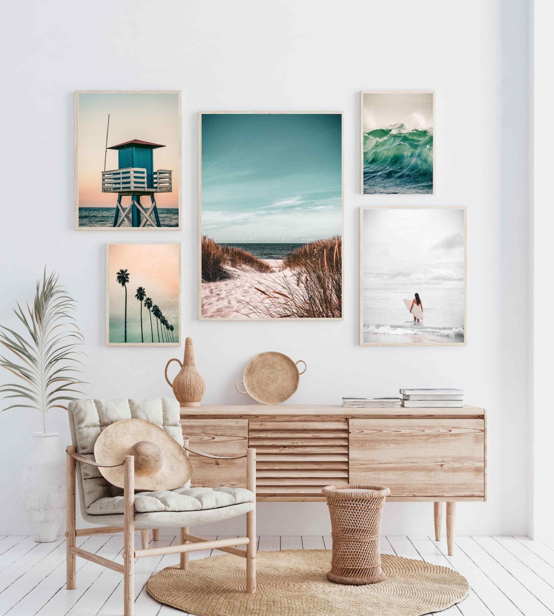 Beach and gras - Poster - Plakatbar.no