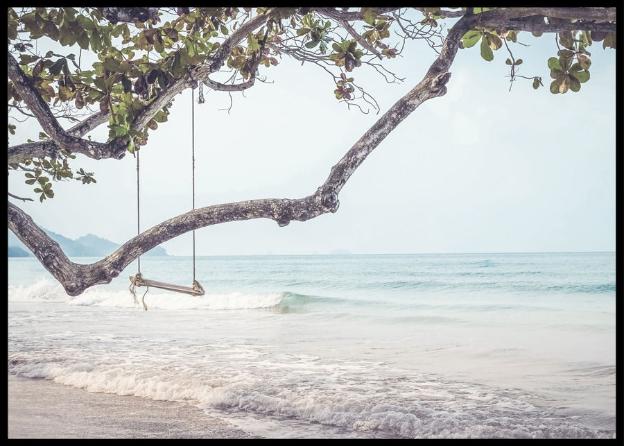 Beach Swing - Poster
