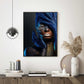 Beautiful woman with bodyart - Poster - Plakatbar.no
