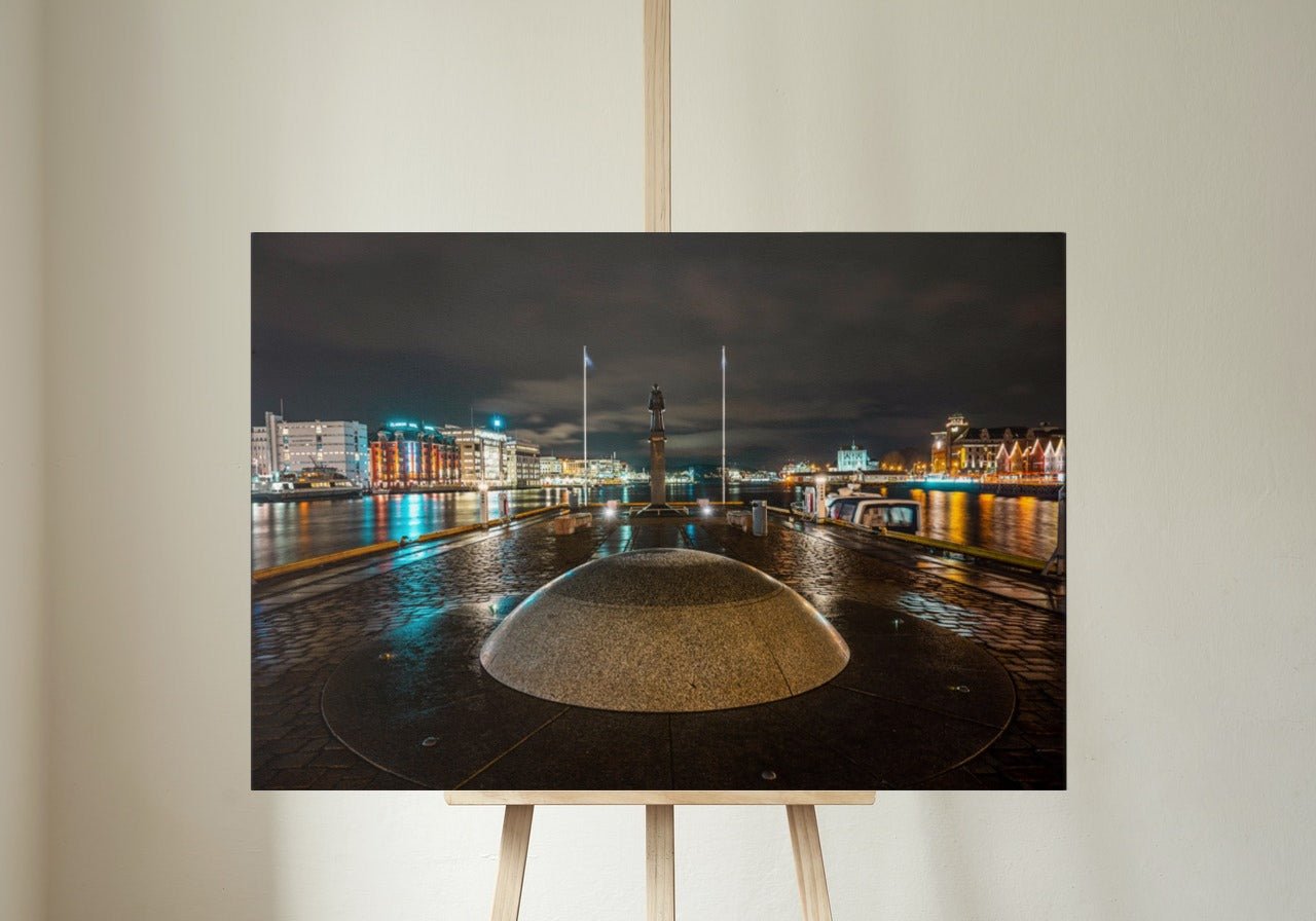 Bergen by av Kaj Alver - Plakatbar.no