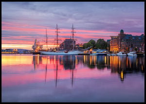 Bergen havn - Plakat - Plakatbar.no