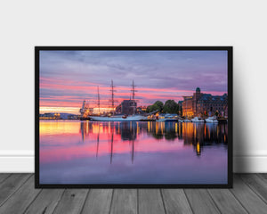 Bergen havn - Plakat - Plakatbar.no