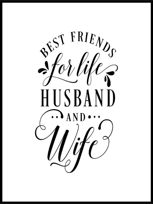 Best friends for life - Plakatbar.no