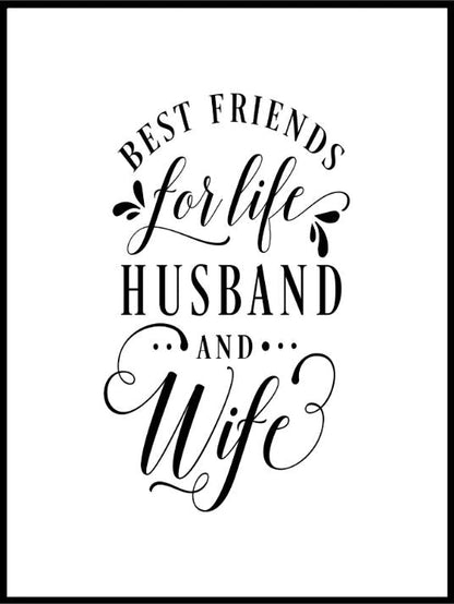 Best friends for life - Plakatbar.no