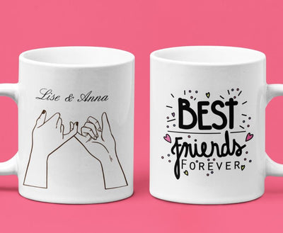 Best Friends Forever - Med egne navn - Plakatbar.no