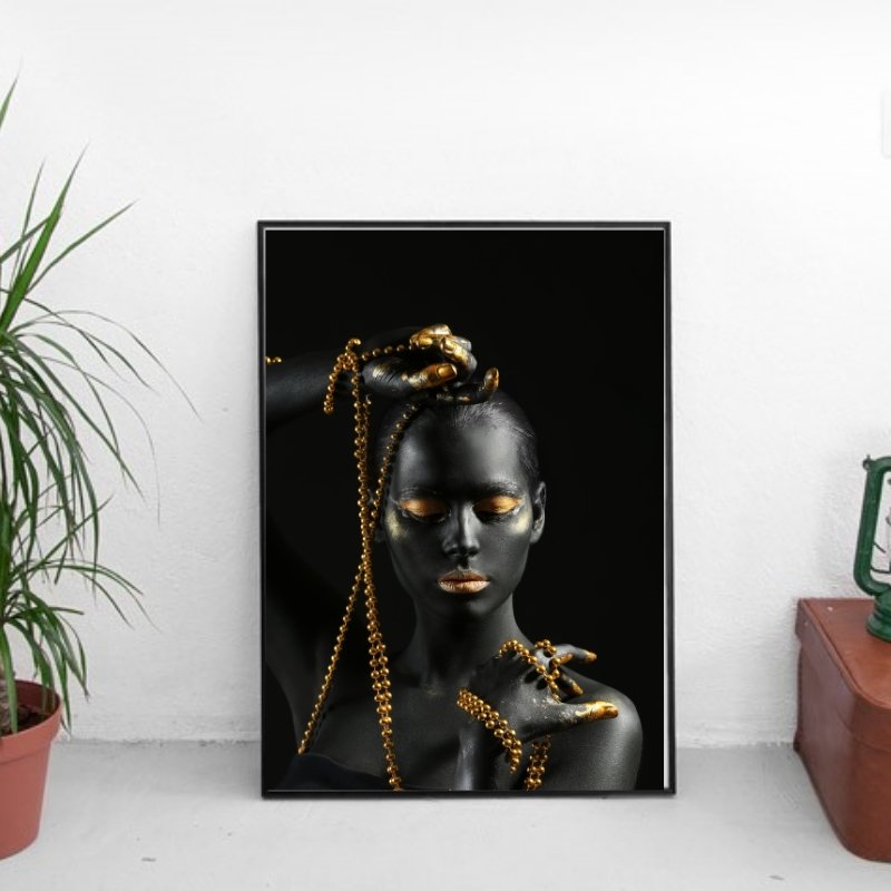 Beutiful african woman - Poster - Plakatbar.no