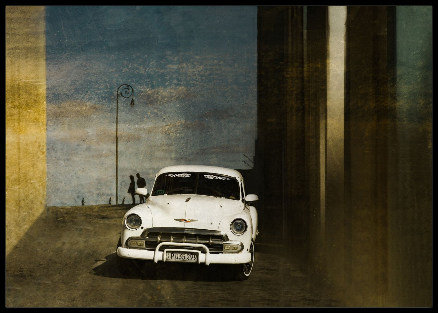 Bil i Havanna poster - Plakatbar.no