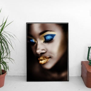 Black and blue - Poster - Plakatbar.no