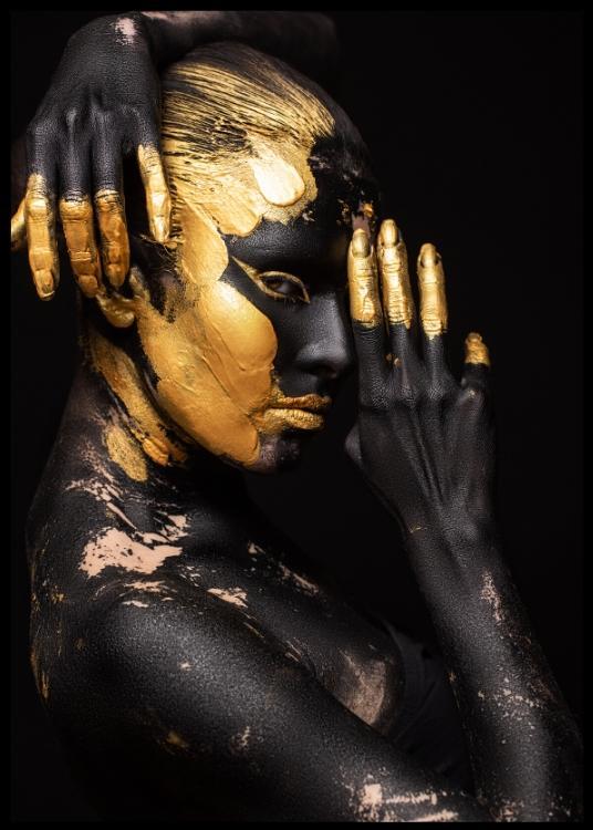 Black Gold Poster - Plakatbar.no