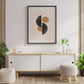 Black/Brown Boho Abstract Poster - Plakatbar.no