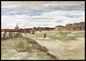 Bleking Ground at Scheveningen, Vincent Van Gogh - Plakat - Plakatbar.no