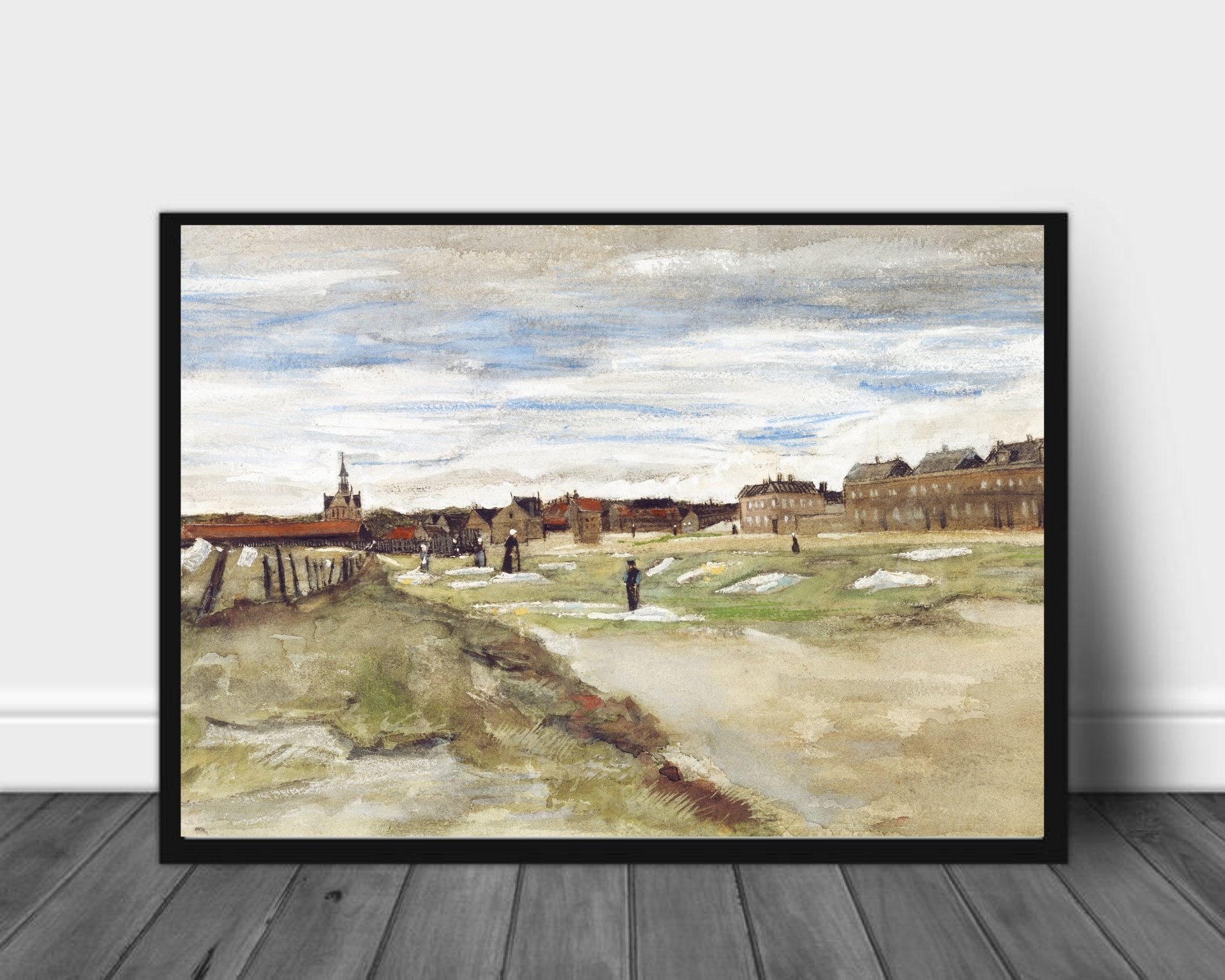 Bleking Ground at Scheveningen, Vincent Van Gogh - Plakat - Plakatbar.no