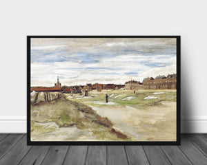 Bleking Ground at Scheveningen, Vincent Van Gogh - Plakat - Plakatbar.no
