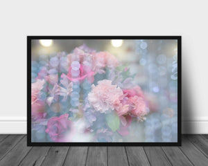 Blomster fargespill poster - Plakatbar.no