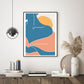 Blue shoulder poster - Plakatbar.no