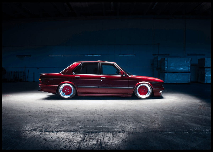 BMW E28 Poster