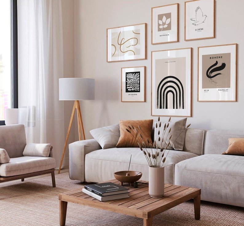 Boheme Art Poster - Dove - Plakatbar.no