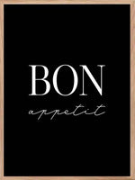 Bon Appetit - Plakat til kjøkkenet - Plakatbar.no