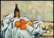 Bottle and fruits, Paul Cezanne- Plakat - Plakatbar.no