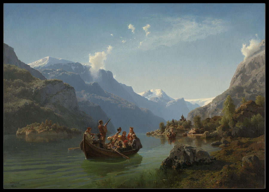 Honeymoon in Hardanger - Poster or canvas