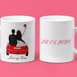 Brudekoppen - velg navn og look - Plakatbar.no