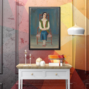 Bulgarsk kvinne - Nils Dardel - plakat eller lerret - Plakatbar.no