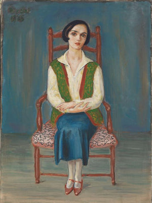 Bulgarsk kvinne - Nils Dardel - plakat eller lerret - Plakatbar.no